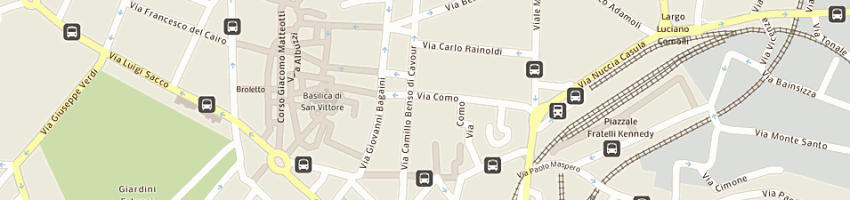 Mappa della impresa l'incontro di barone enrico e c sdf a VARESE