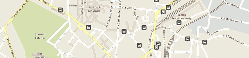Mappa della impresa contempo sas a VARESE