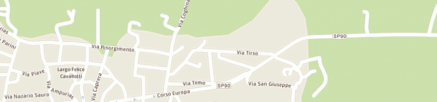 Mappa della impresa pinducciu domenico a VALLEDORIA