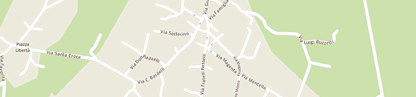 Mappa della impresa ortofrutta milena di saporiti milena e c sas a CARONNO VARESINO