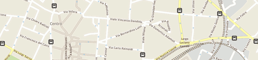 Mappa della impresa giardina grazia a VARESE
