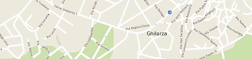 Mappa della impresa artigian service soccoop arl a GHILARZA