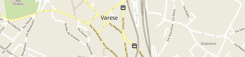 Mappa della impresa ferramenta piave snc di belotti p e c a VARESE