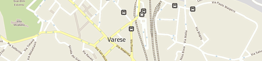 Mappa della impresa castagna luigi a VARESE