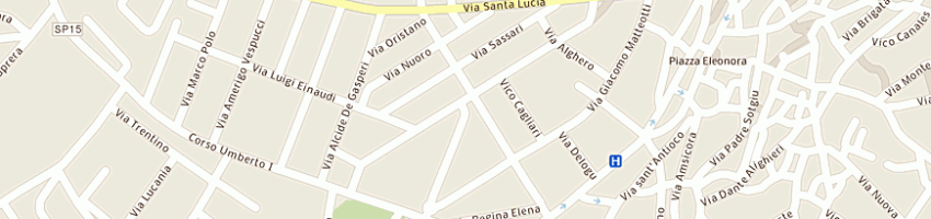 Mappa della impresa molinas danilo a GHILARZA