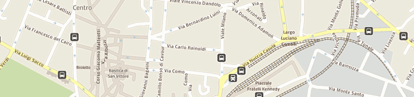 Mappa della impresa sinthesis srl a VARESE
