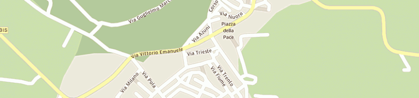Mappa della impresa le arcate di mulas mario a MORES