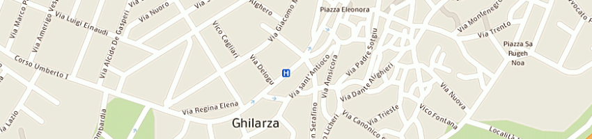 Mappa della impresa carnidoc srl a GHILARZA