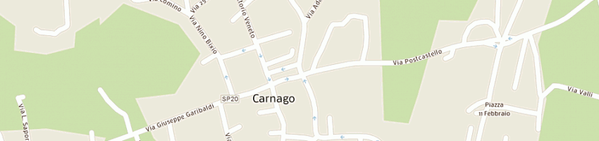 Mappa della impresa rarc snc di aiello e caputo a CARNAGO
