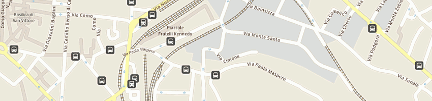 Mappa della impresa for lav di gibelli r a VARESE