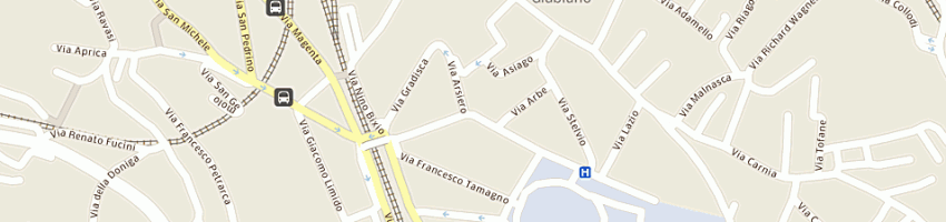Mappa della impresa visintainer maurizio a VARESE