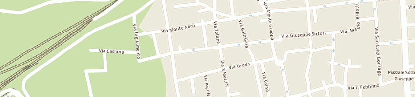 Mappa della impresa saccomandi carlo antonio a BUSTO ARSIZIO