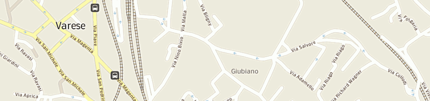 Mappa della impresa immobiliare matra sas di menzio luca giovanni e c a VARESE