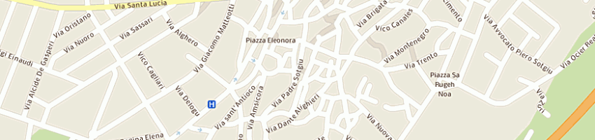 Mappa della impresa manca salvatore a GHILARZA