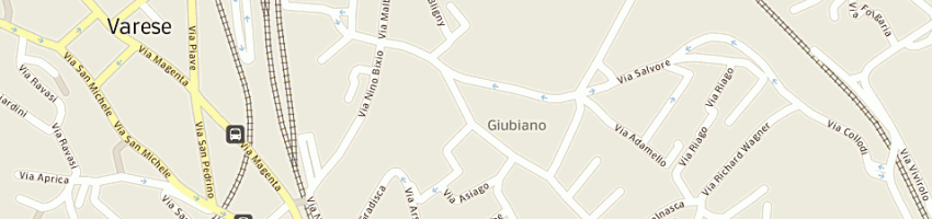 Mappa della impresa soc coop di consumo di giubiano a VARESE