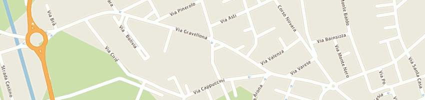 Mappa della impresa padovan roberto a VIGEVANO