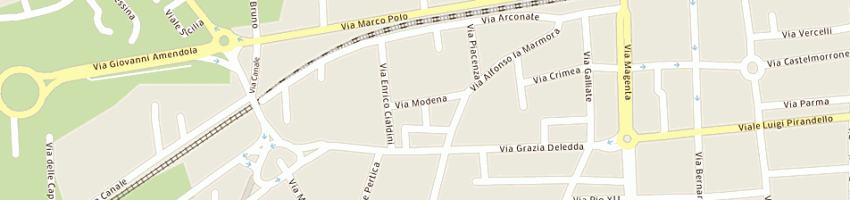 Mappa della impresa pu casagrande e c (srl) a BUSTO ARSIZIO