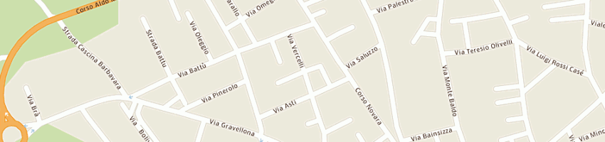 Mappa della impresa raina enrico a VIGEVANO