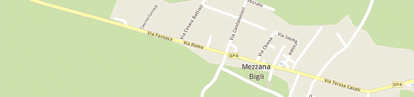 Mappa della impresa cebra snc di ceccacci filipo, rigucci tiziana e c a COLONNA