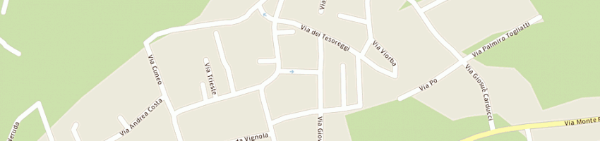 Mappa della impresa rossi donata a CAIRATE
