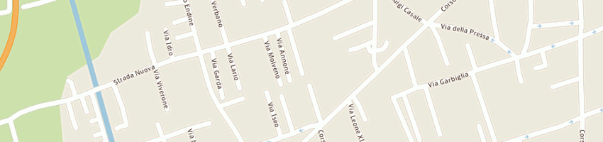 Mappa della impresa albino giuseppe a VIGEVANO