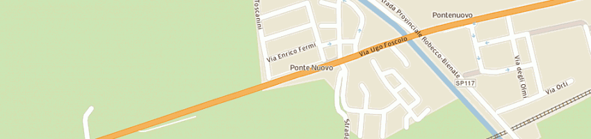 Mappa della impresa pisani antonio e figli snc di pisani elio e c a BOFFALORA SOPRA TICINO