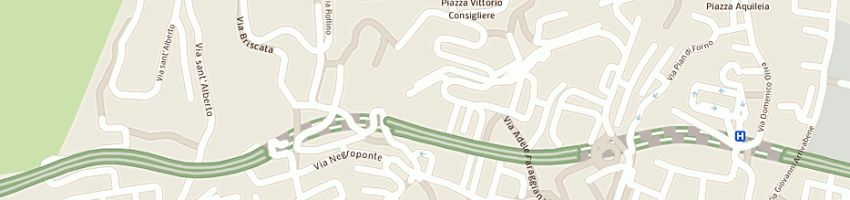 Mappa della impresa la felce (sas) a GENOVA
