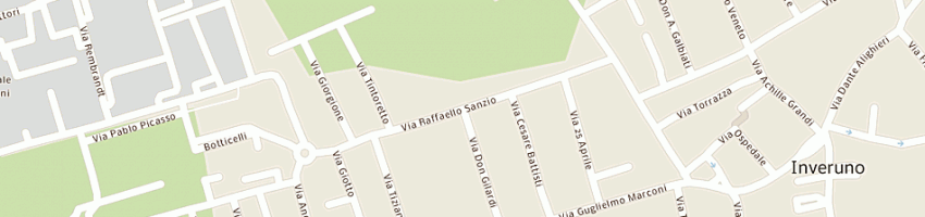 Mappa della impresa comune di inveruno a INVERUNO