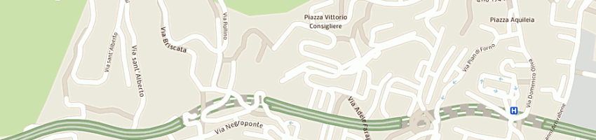 Mappa della impresa gestro enrico giuseppe a GENOVA