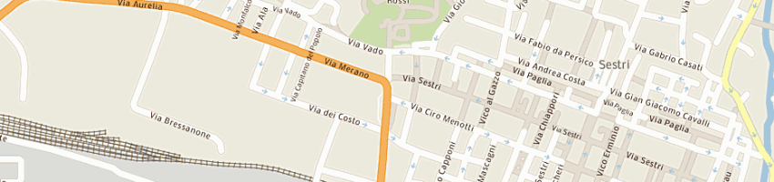 Mappa della impresa danilo e gianfranco a GENOVA