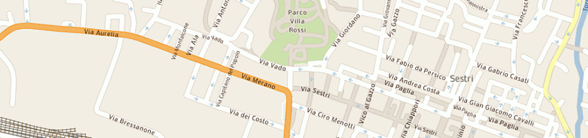 Mappa della impresa bruzzone antonella a GENOVA