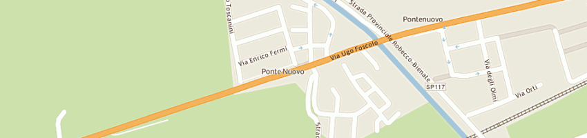 Mappa della impresa pablito bar di valentini rinaldo e c sas a MAGENTA