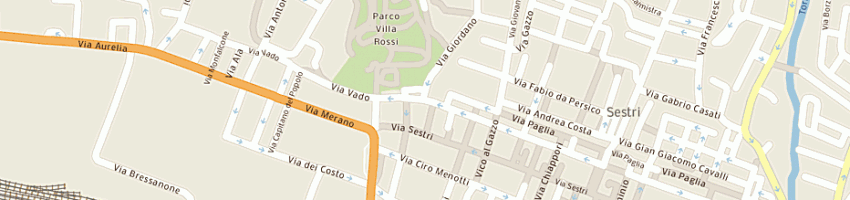 Mappa della impresa salakhova raisa a GENOVA