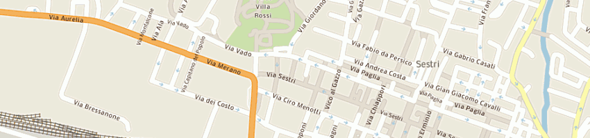 Mappa della impresa dussoni daniele a GENOVA