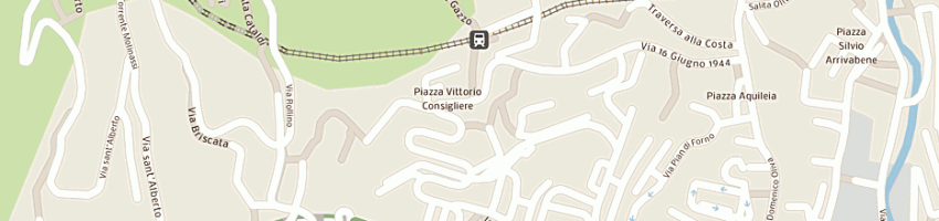 Mappa della impresa scuole pubbliche comunali asili nido a GENOVA