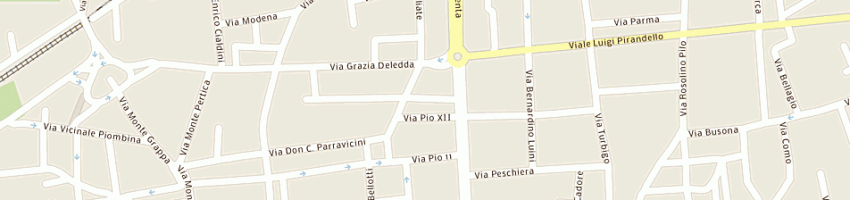 Mappa della impresa piatto luigi enrico a VARESE
