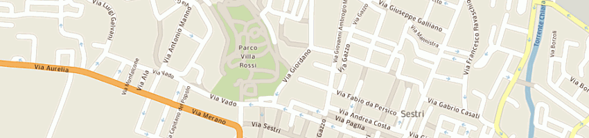Mappa della impresa tanzi massimo a GENOVA