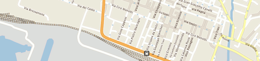 Mappa della impresa sun club snc a GENOVA