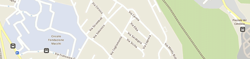 Mappa della impresa frasconi marcello a VARESE