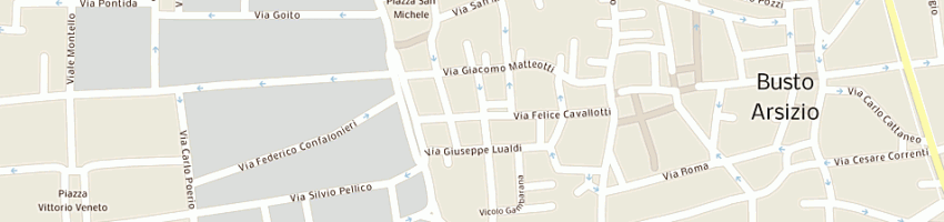 Mappa della impresa agenzia travel again a BUSTO ARSIZIO