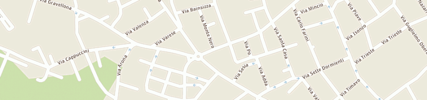 Mappa della impresa calzaturificio cerutti srl a VIGEVANO