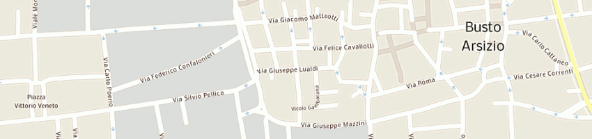 Mappa della impresa collini di collini guido e c snc a BUSTO ARSIZIO
