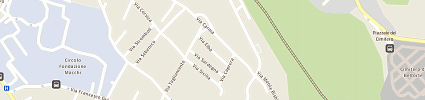 Mappa della impresa lambiase elisa a VARESE