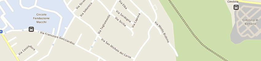 Mappa della impresa falegnameria ossola luigi a VARESE