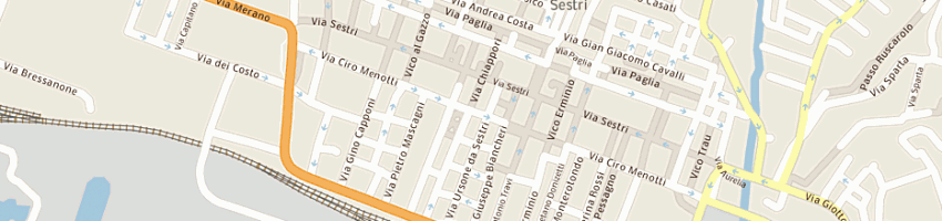 Mappa della impresa carla storace e c sas a GENOVA