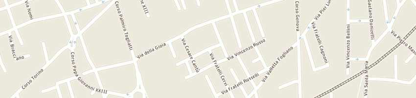 Mappa della impresa scuola elementare ricci a VIGEVANO