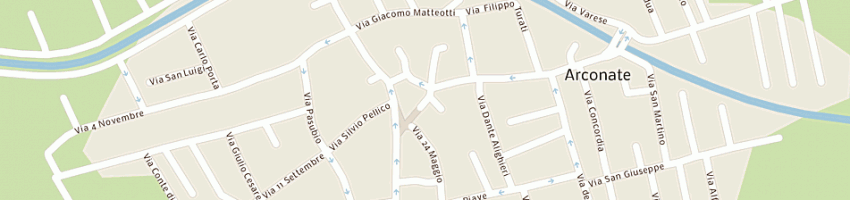 Mappa della impresa garavaglia fulvio e c snc a ARCONATE