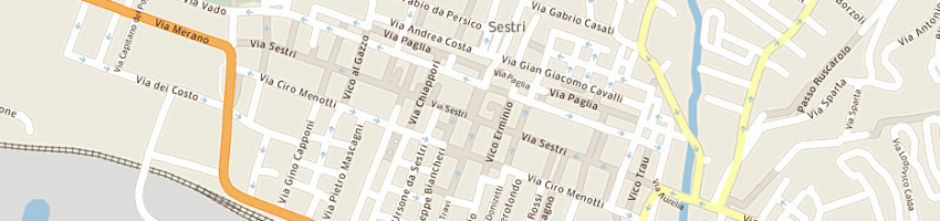 Mappa della impresa sampdoria club sestri ponente a GENOVA
