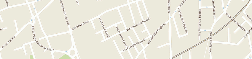 Mappa della impresa natale alberto a VIGEVANO