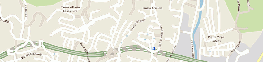 Mappa della impresa grasso claudio a GENOVA